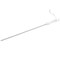 Brushtech B135C Sink Drain Hair Removal Brush 17.25 x .5 inches White
